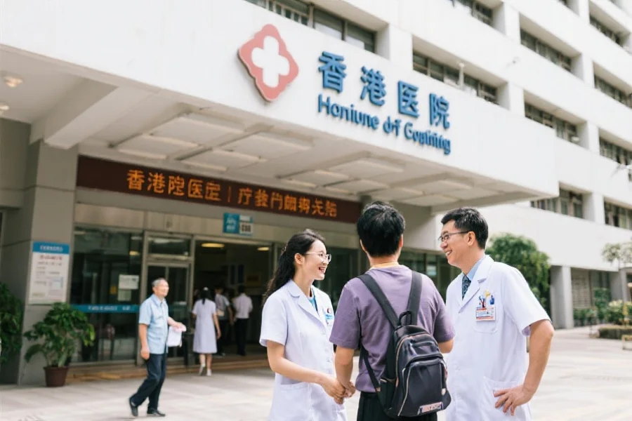 香港公立医院外观